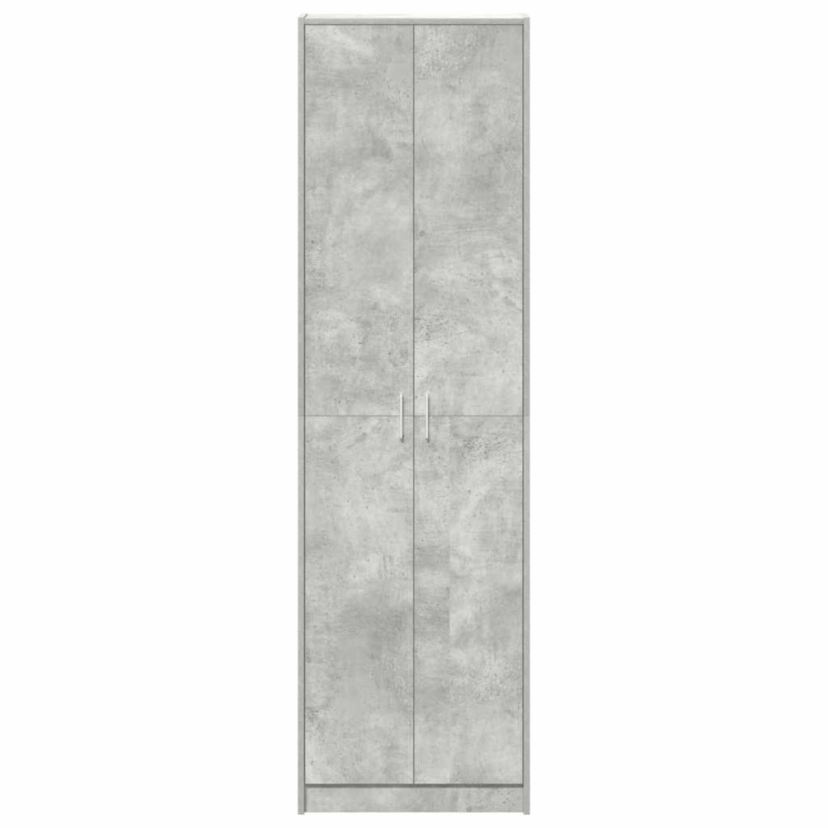 vidaXL Ντουλάπι Σκυρόδεμα Γκρι 55 x 25 x 189 εκ. Επεξεργασμένο Ξύλο