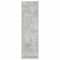 vidaXL Ντουλάπι Σκυρόδεμα Γκρι 55 x 25 x 189 εκ. Επεξεργασμένο Ξύλο