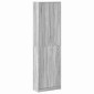 vidaXL Ντουλάπι Γκρίζο Σονομα 55 x 25 x 189 εκ. Επεξεργασμένο Ξύλο
