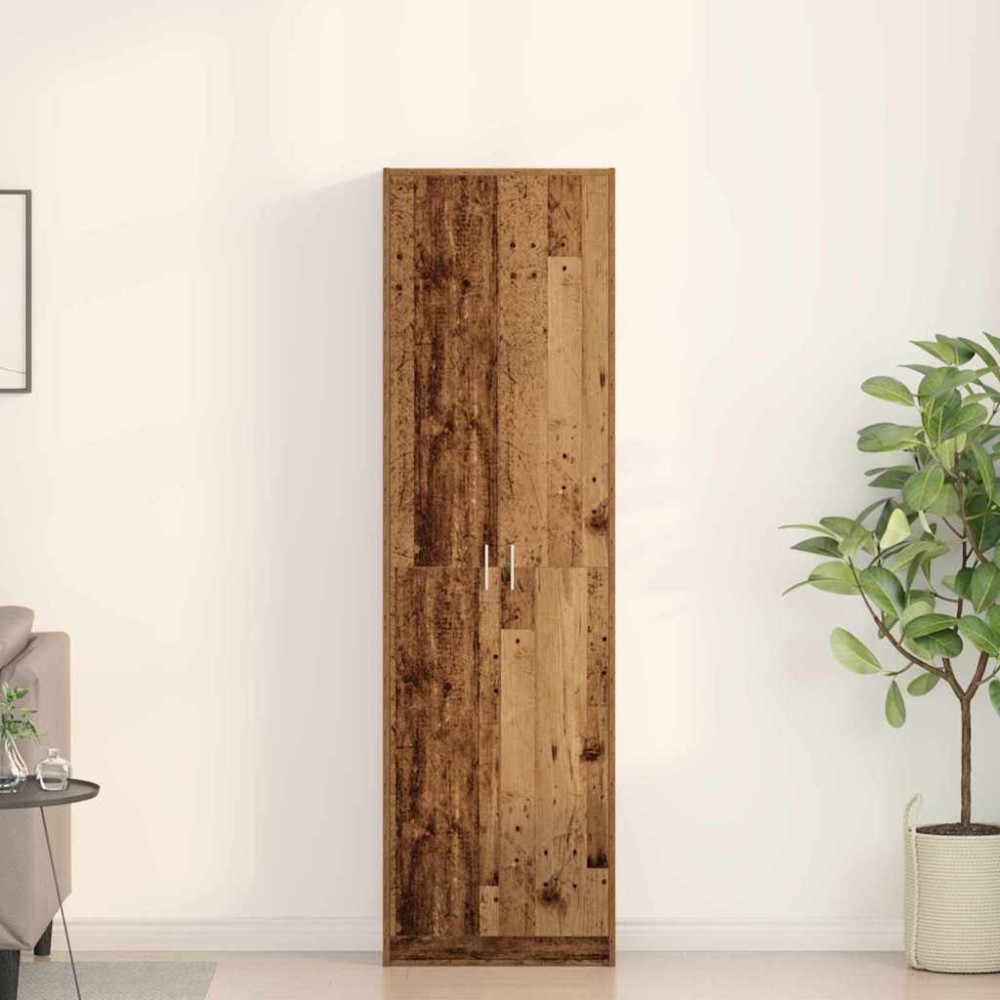 vidaXL Ντουλάπι Παλιό Ξύλο 55 x 25 x 189 εκ. Επεξεργασμένο Ξύλο