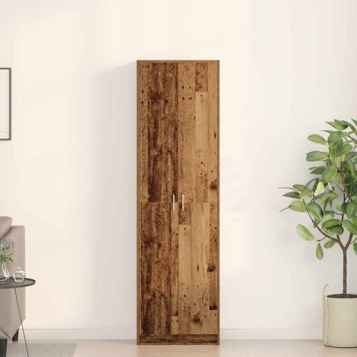 vidaXL Ντουλάπι Παλιό Ξύλο 55 x 25 x 189 εκ. Επεξεργασμένο Ξύλο