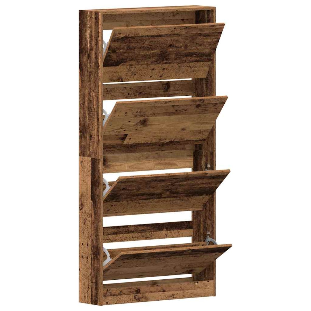 vidaXL Ντουλάπα Παπουτσιών 80 x 21 x 163,5 cm Επεξεργασμένο Ξύλο