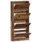 vidaXL Ντουλάπα Παπουτσιών 80 x 21 x 163,5 cm Επεξεργασμένο Ξύλο