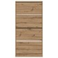 vidaXL Ντουλάπα Παπουτσιών 80 x 21 x 163,5 cm Επεξεργασμένο Ξύλο