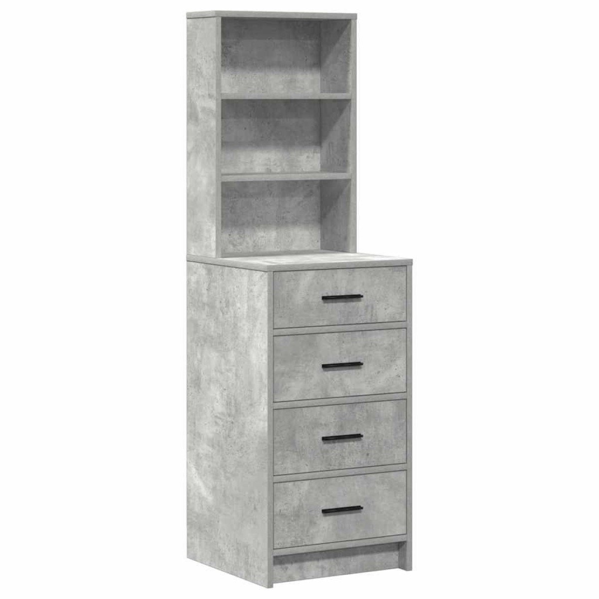 vidaXL Τραπέζι περιποίησης 2 τμχ. Γκρι 78.5 x 41 x 135 εκ
