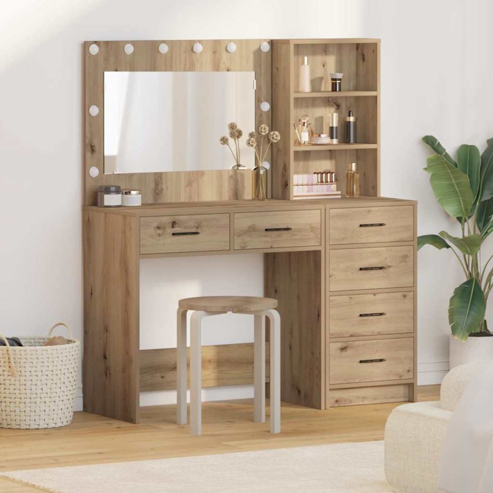 vidaXL Τραπέζι περιποίησης 2 τμχ. Καφέ 78.5 x 41 x 135 εκ