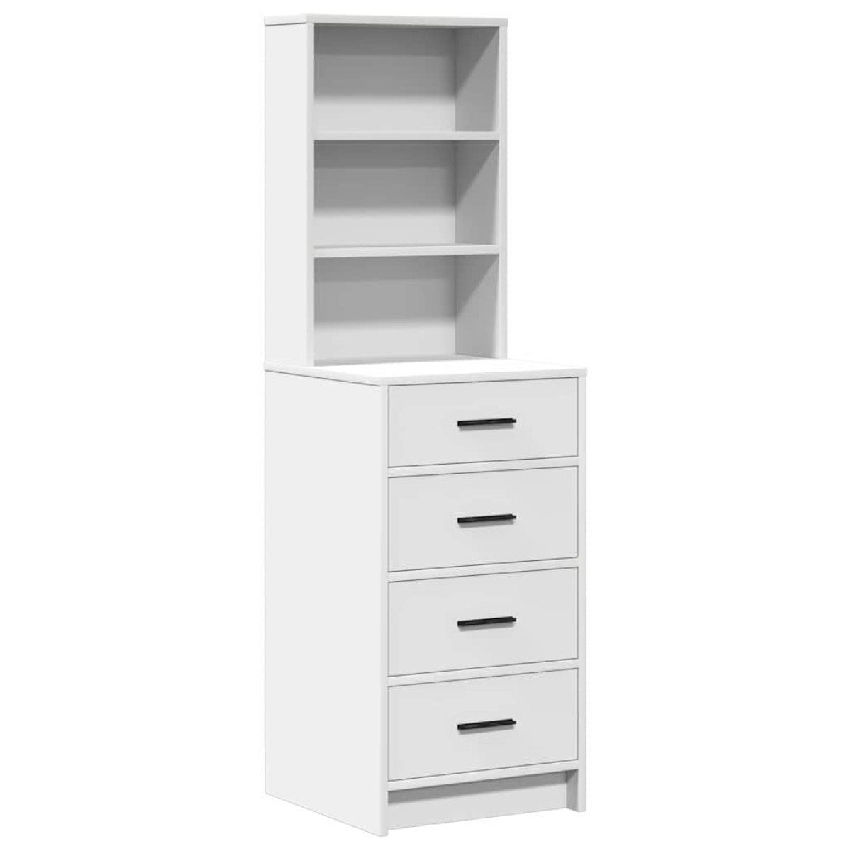 vidaXL Τραπέζι περιποίησης 3 τμχ. Λευκό 78,5 x 41 x 135 εκ