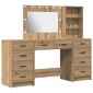vidaXL Τραπέζι περιποίησης 3 τμχ. Artisan Oak 78,5 x 41 x 135 εκ