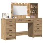 vidaXL Τραπέζι περιποίησης 3 τμχ. Artisan Oak 78,5 x 41 x 135 εκ