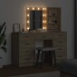 vidaXL Τραπέζι περιποίησης 3 τμχ. Καφέ 40 x 41 x 135 εκ.
