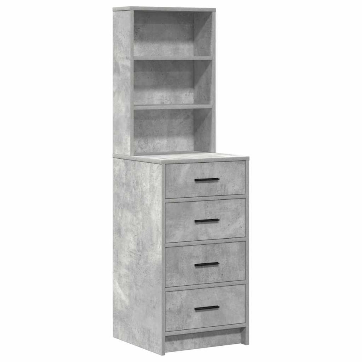 vidaXL Τραπέζι περιποίησης 3 τμχ. Γκρι 40 x 41 x 135 εκ.