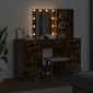 vidaXL Τραπέζι περιποίησης 3 τμχ. Καφέ 40 x 41 x 135 εκ.