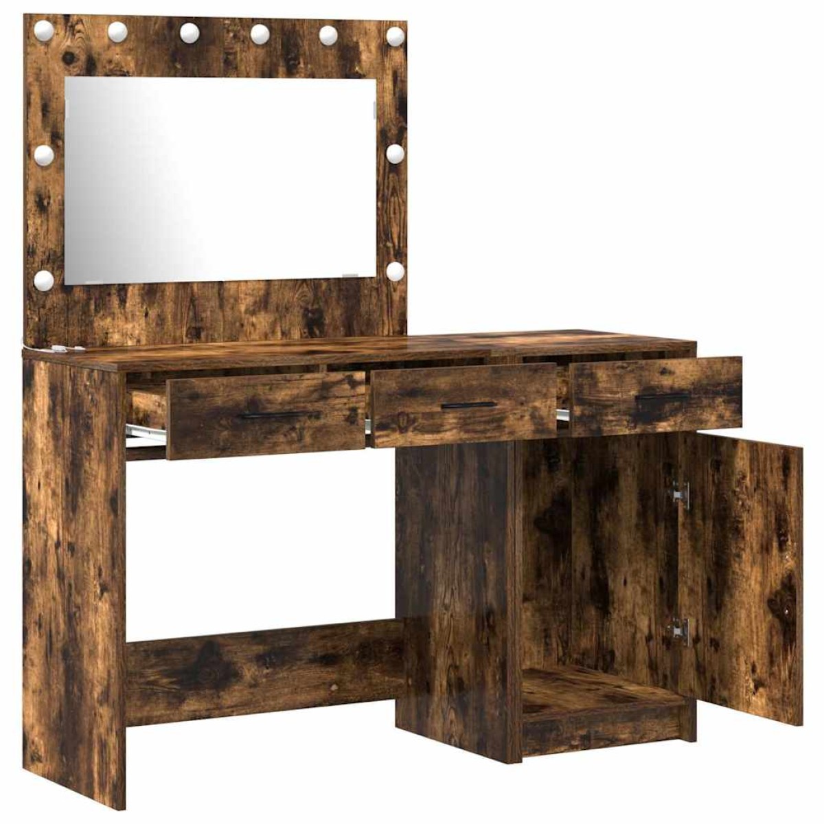 vidaXL Τραπέζι περιποίησης 2 τμχ. Καφέ 40 x 41 x 75 εκ