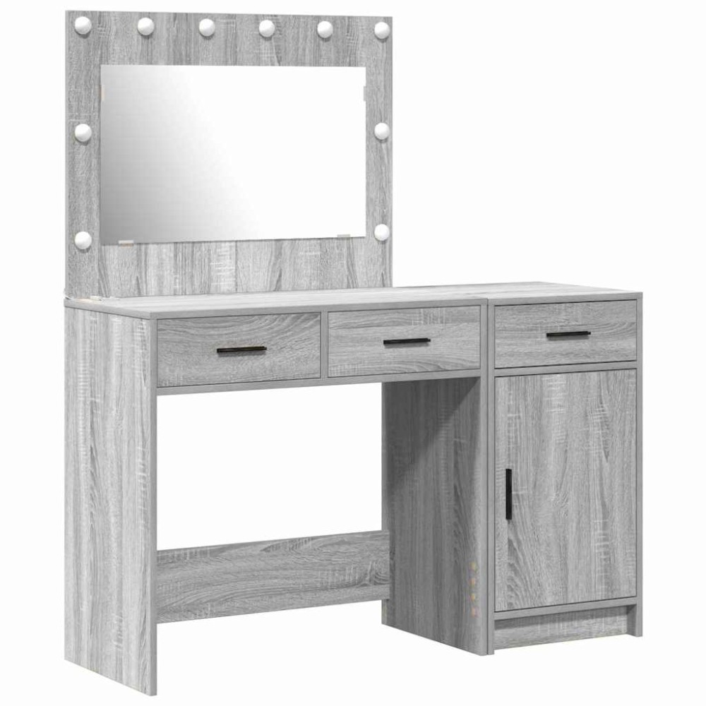 vidaXL Τραπέζι περιποίησης 2 τμχ. Γκρι 40 x 41 x 75 εκ