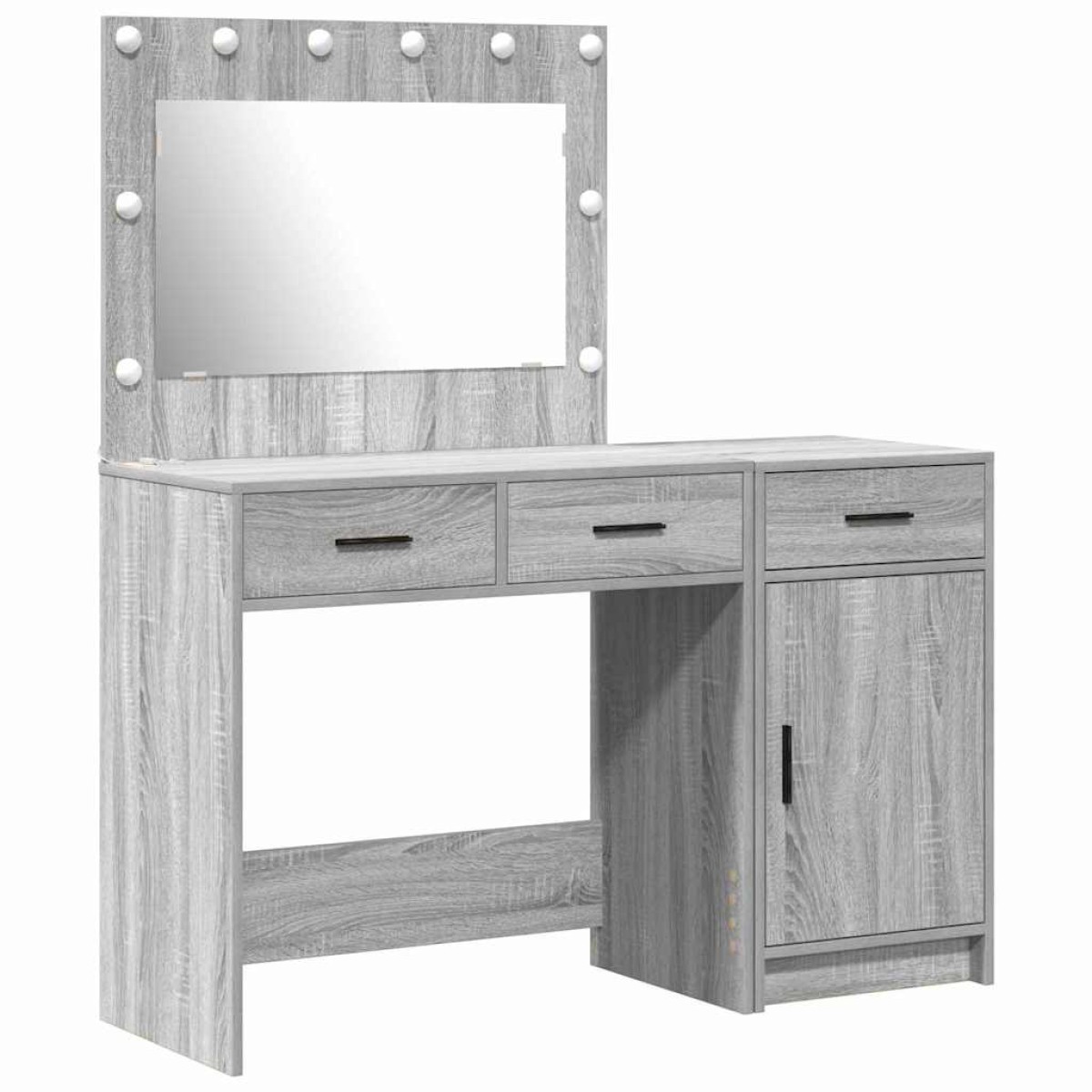 vidaXL Τραπέζι περιποίησης 2 τμχ. Γκρι 40 x 41 x 75 εκ