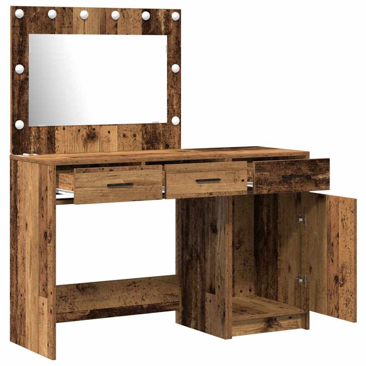vidaXL Τραπέζι περιποίησης 2 τμχ. Καφέ 40 x 41 x 75 εκ