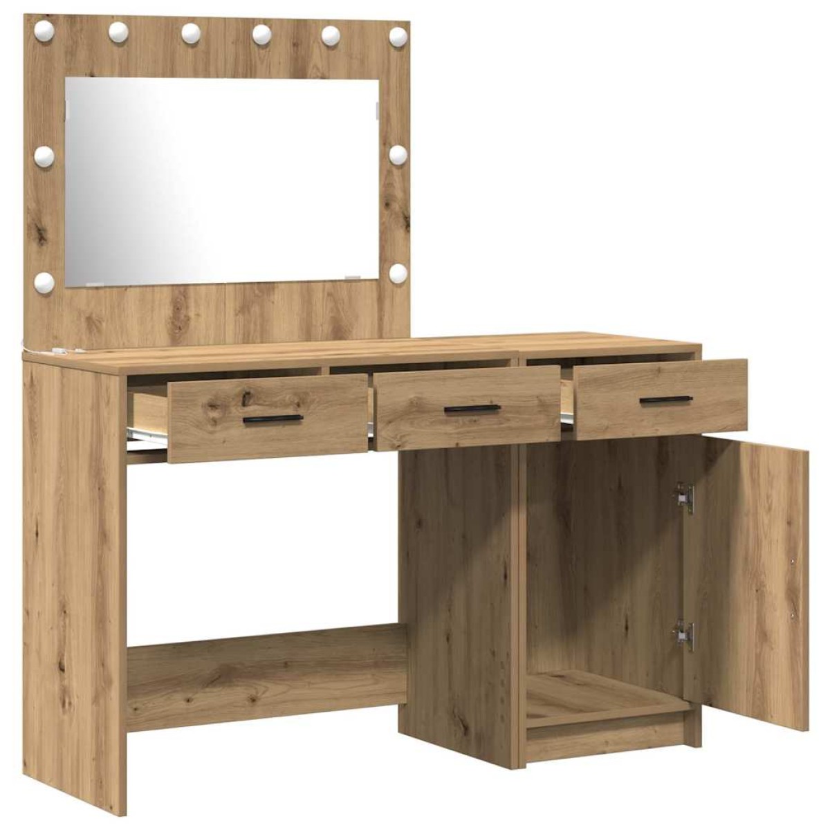 vidaXL Τραπέζι περιποίησης 2 τμχ. Καφέ 40 x 41 x 75 εκ