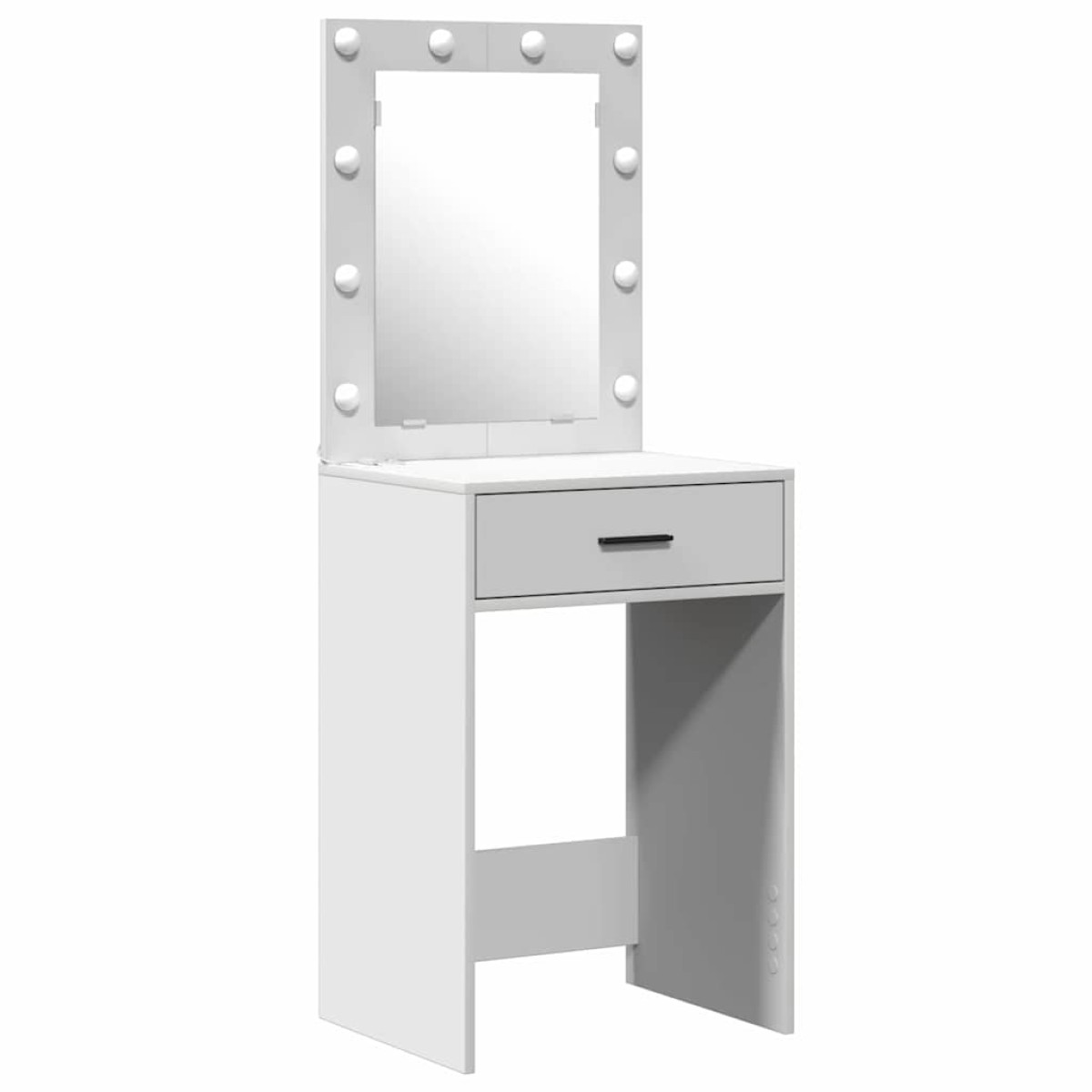 vidaXL Τραπέζι περιποίησης 2 τμχ. Λευκό 50 x 41 x 135 εκ