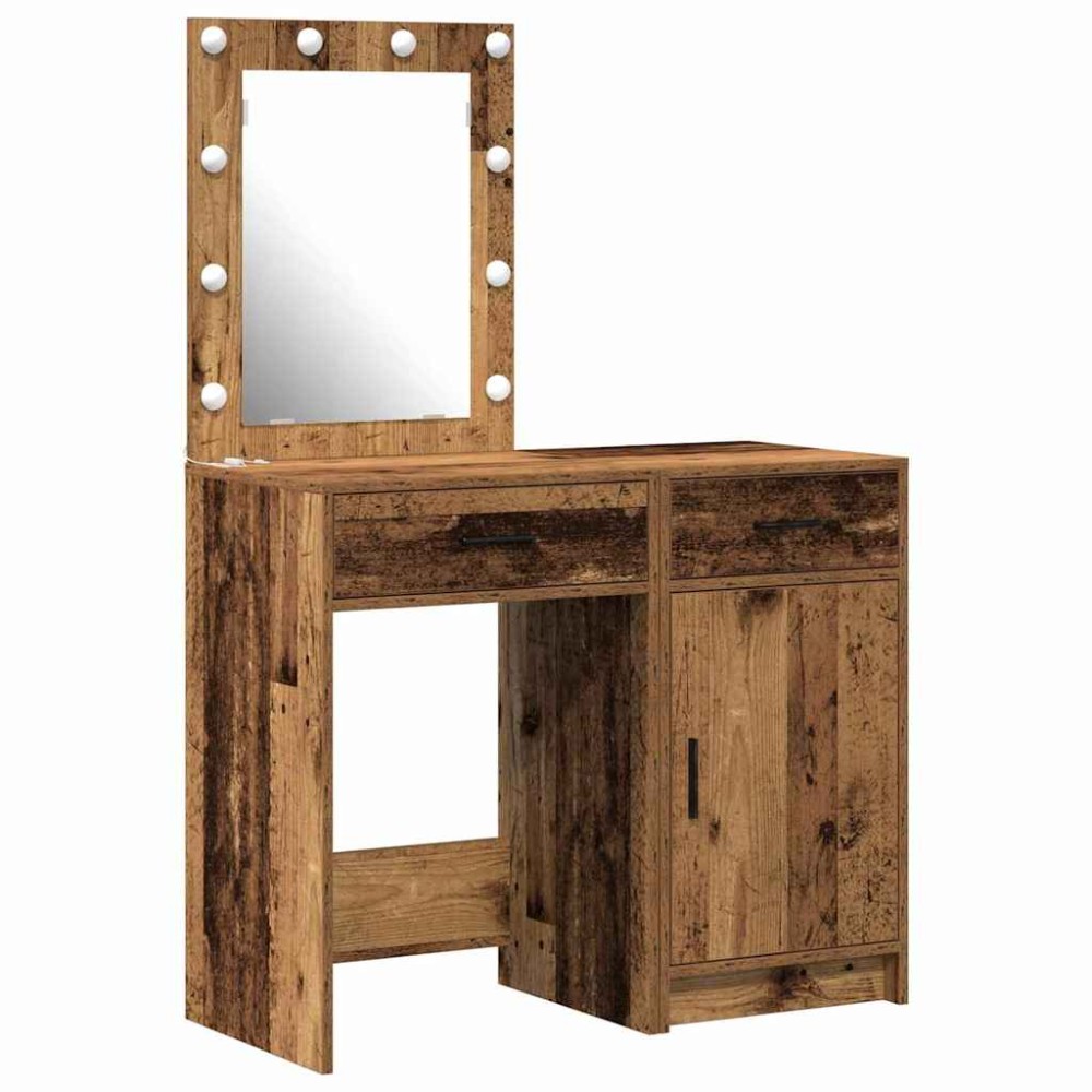 vidaXL Τραπέζι περιποίησης 2 τμχ. Καφέ 50 x 41 x 135 εκ
