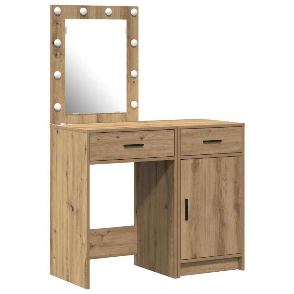 vidaXL Τραπέζι περιποίησης 2 τμχ. Καφέ 50 x 41 x 135 εκ