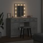 vidaXL Τραπέζι περιποίησης Γκρι 50 x 41 x 135 εκ Επεξεργασμένο Ξύλο