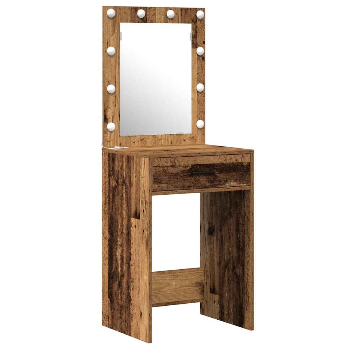 vidaXL Τραπέζι περιποίησης Καφέ 50 x 41 x 135 εκ Επεξεργασμένο Ξύλο