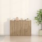 vidaXL Πλαϊνό γραφείο 2 τμχ. Artisan Oak 60 x 31 x 84 εκ.