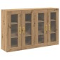 vidaXL Ντουλάπια Τοίχου 2 τμχ. Artisan Oak 69,5 x 34 x 90 εκ.