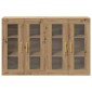 vidaXL Ντουλάπια Τοίχου 2 τμχ. Artisan Oak 69,5 x 34 x 90 εκ.