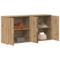 vidaXL Πλαϊνό γραφείο 2 τμχ. Artisan Oak 79 x 38 x 80 εκ.