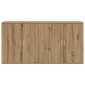 vidaXL Πλαϊνό γραφείο 2 τμχ. Artisan Oak 79 x 38 x 80 εκ.