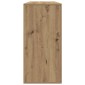 vidaXL Πλαϊνό γραφείο 2 τμχ. Artisan Oak 79 x 38 x 80 εκ.