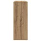 vidaXL Πλαϊνό γραφείο 2 τμχ. Artisan Oak 60 x 31 x 84 εκ.