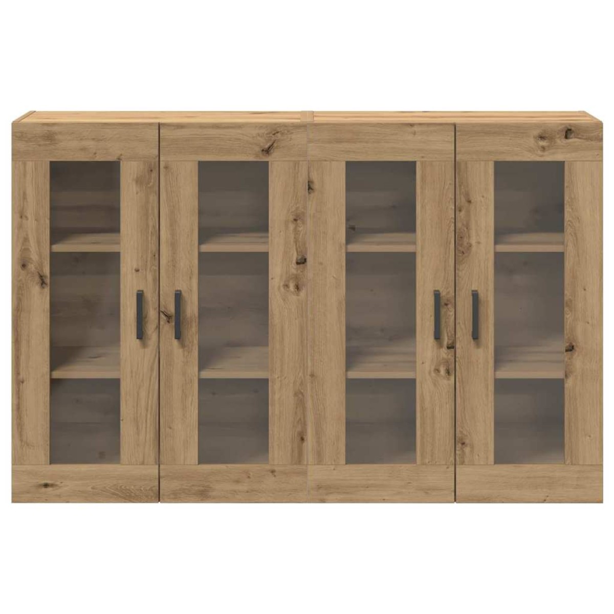 vidaXL Ντουλάπια Τοίχου 2 τμχ. Artisan Oak 69,5 x 34 x 90 εκ.