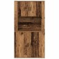 vidaXL Highboard Παλιό ξύλο 80 x 33 x 150 εκ Επεξεργασμένο Ξύλο