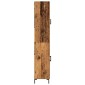 vidaXL Highboard 2 τμχ. Παλαιό ξύλο 69,5 x 34 x 180 εκ.