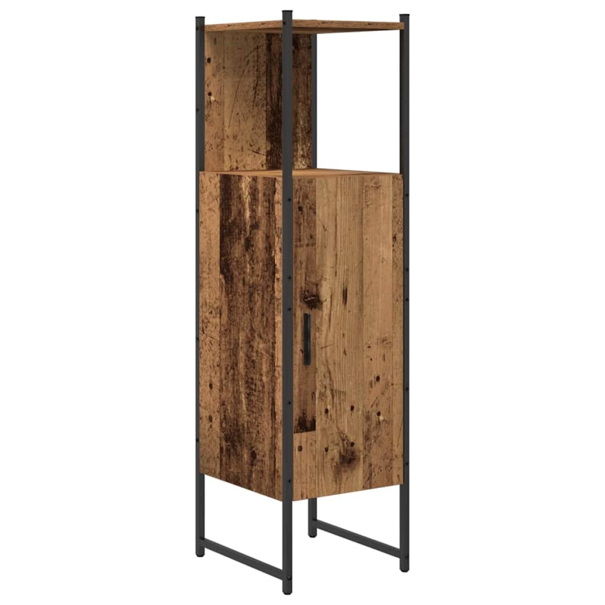 vidaXL Σετ Επίπλων Μπάνιου 4 τμχ. Καφέ 33 x 33 x 185,5 εκ