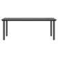 vidaXL Σετ Τραπεζαρίας Κήπου 9 τεμ. Καφέ Συνθ.Ρατάν/Γυαλί με Μαξιλάρια