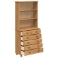 vidaXL Κλουβί ASKIM Κερί Μέλι 91 x 40 x 200,5 εκ Στερεά ξυλεία πεύκου