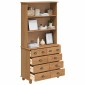 vidaXL Κλουβί ASKIM Κερί Μέλι 91 x 40 x 184 εκ. Στερεά ξυλεία πεύκου