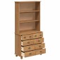 vidaXL Κλουβί ASKIM Κερί Μέλι 91 x 40 x 184 εκ. Στερεά ξυλεία πεύκου