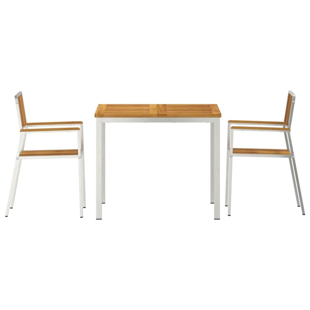 vidaXL Σετ Εξωτερικής Τραπέζης 3 τμχ. 90 x 90 x 75 cm