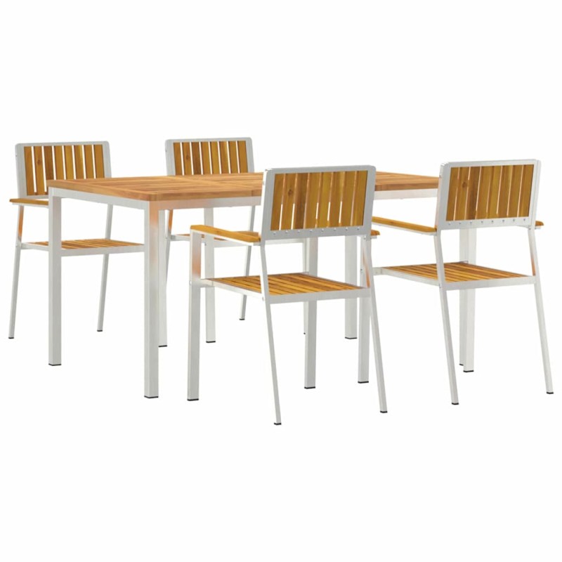 vidaXL Σετ Εξωτερικής Τραπέζης 5 τμχ. 150 x 90 x 75 cm