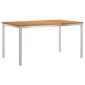 vidaXL Σετ Εξωτερικής Τραπέζης 7 τμχ. 150 x 90 x 75 cm