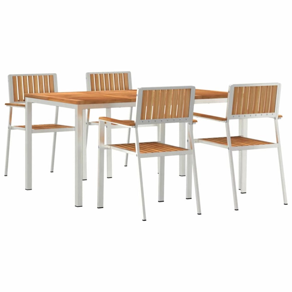 vidaXL Σετ Εξωτερικής Τραπέζης 5 τμχ. 150 x 90 x 75 cm