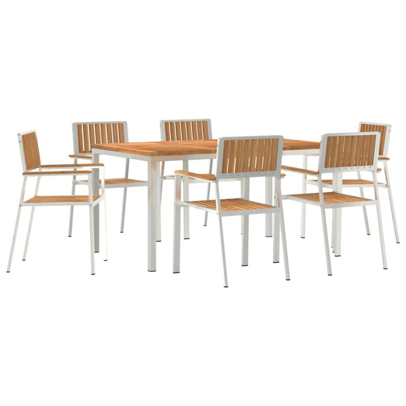 vidaXL Σετ Εξωτερικής Τραπέζης 7 τμχ. 150 x 90 x 75 cm