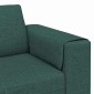 vidaXL Καναπές σαλονιού Σκούρο Πράσινο 250 x 77 x 76 εκ. Πολυεστέρας