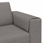 vidaXL Καναπές σαλονιού Taupe 250 x 77 x 76 εκ. Πολυεστέρας