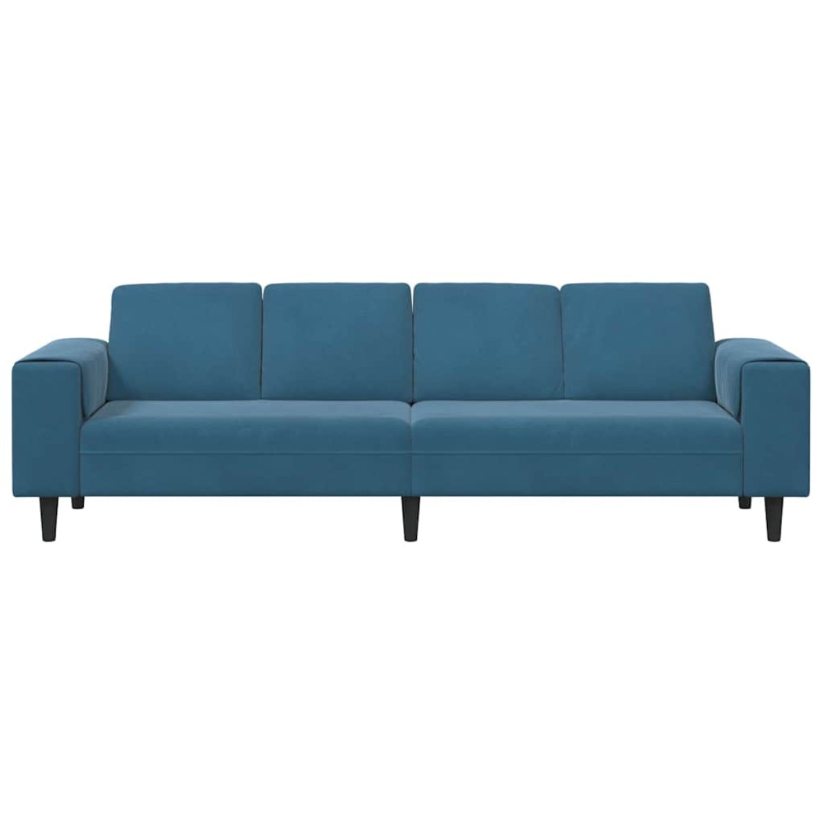 vidaXL Καναπές σαλονιού Μπλε 250 x 77 x 76 εκ.