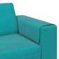 vidaXL Καναπές σαλονιού Τιρκουάζ 250 x 188 x 76 εκ.